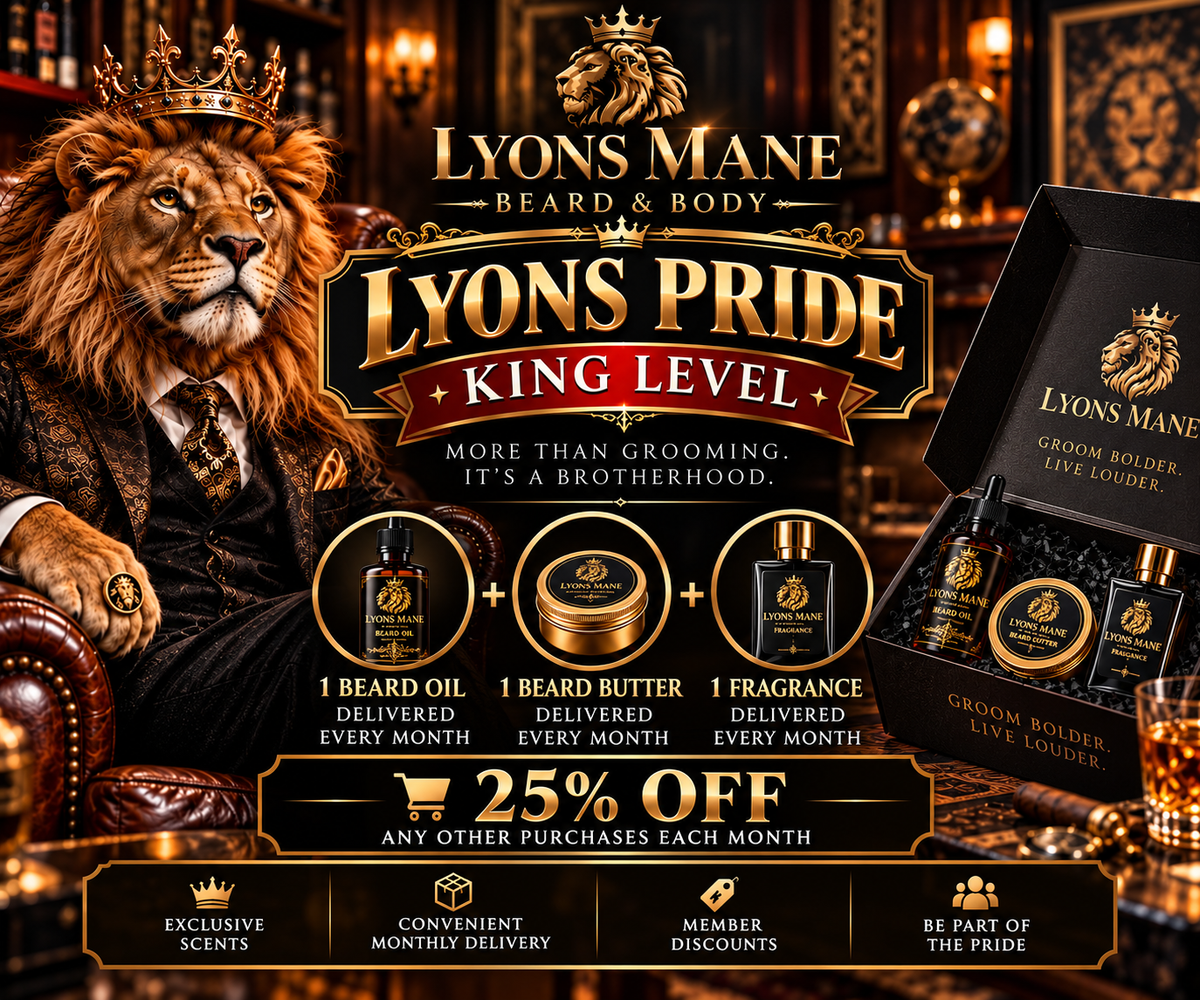 Lyons Pride Beard Club – King Level