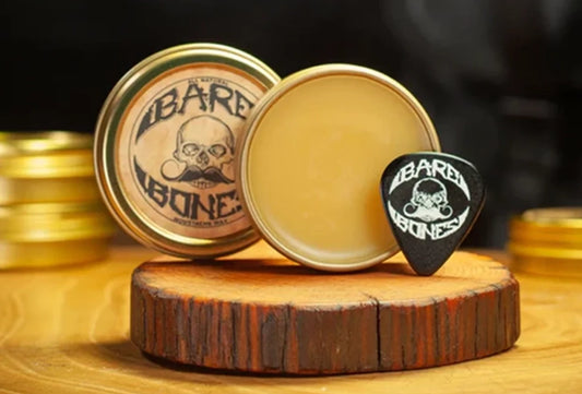 Bare Bones Moustache & Beard Wax 1 oz