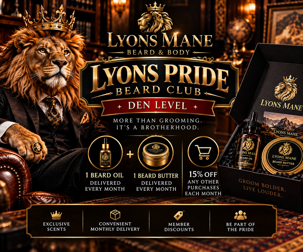 Lyons Pride Beard Club – Den Level
