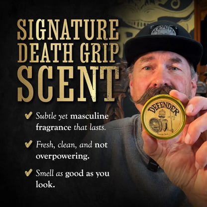 Death Grip Wax Defender Mustache Balm